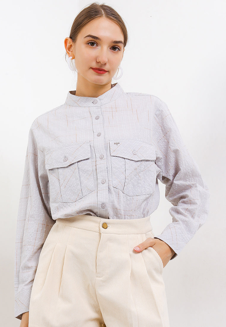 TRISET CASUAL IVANNA BLOUSE - TR3092801