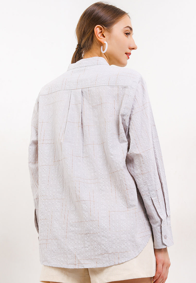 TRISET CASUAL IVANNA BLOUSE - TR3092801
