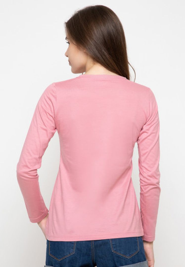 TRISET CASUAL ACELYNN T-SHIRT PINK - TK300830029
