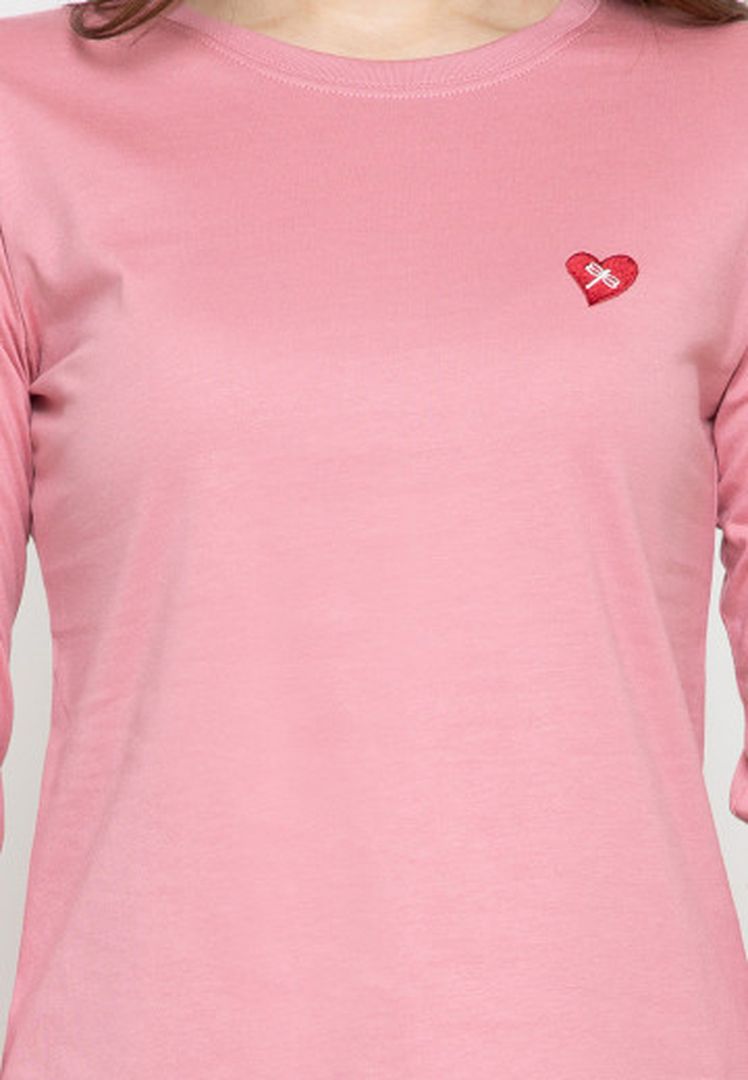 TRISET CASUAL ACELYNN T-SHIRT PINK - TK300830029