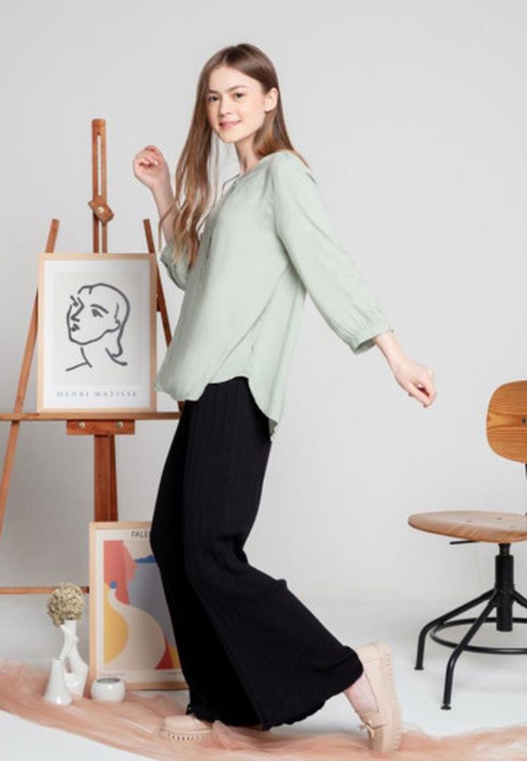TRISET LADIES ABBY KNIT CULLOTE PANTS - LM6000100