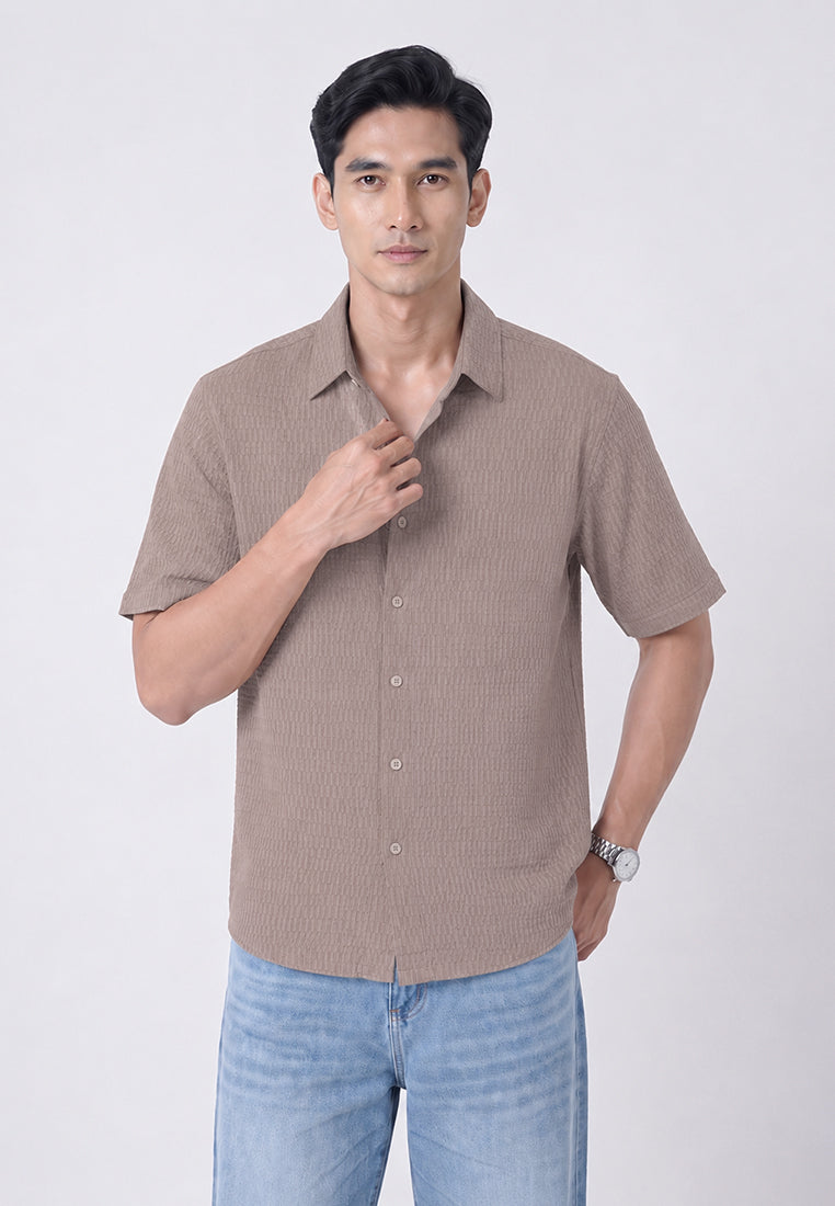 WATCHOUT KEMEJA PRIA LENGAN PENDEK | SLIM FIT | JEANS | JS5025811
