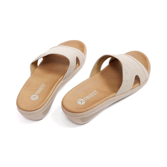 TRISET SANDALS WANITA Wedges - TQ6100503
