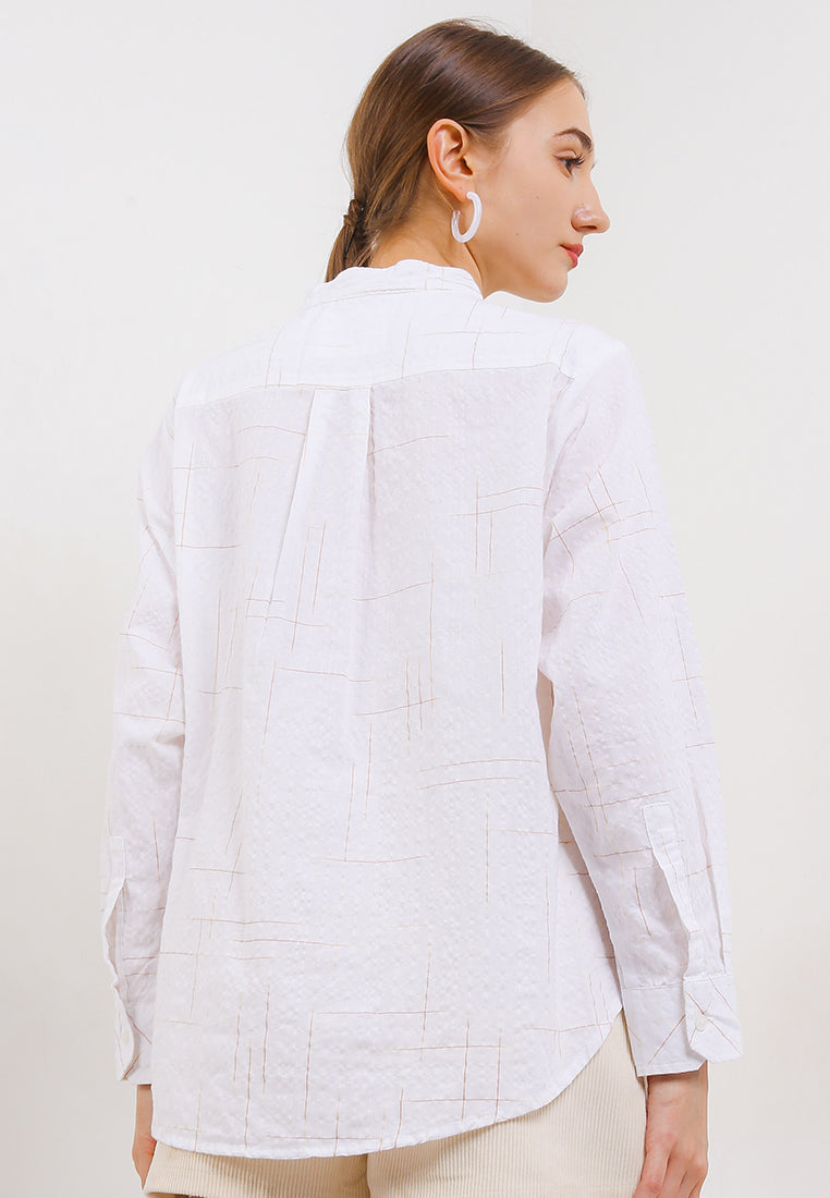 TRISET CASUAL IVANNA BLOUSE - TR3092801