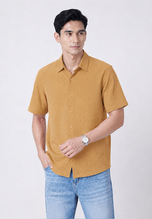 WATCHOUT KEMEJA PRIA LENGAN PENDEK | SLIM FIT | JEANS | JS5025811