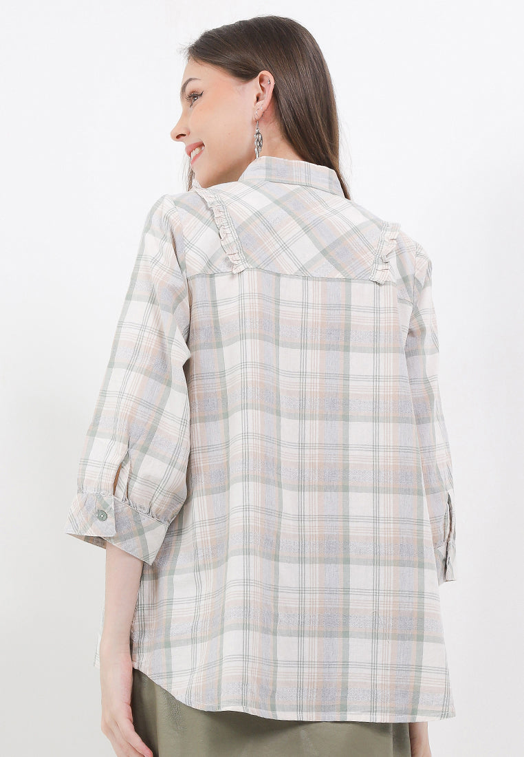 TRISET CASUAL PAKAIAN WANITA BLOUSE - TR3097801