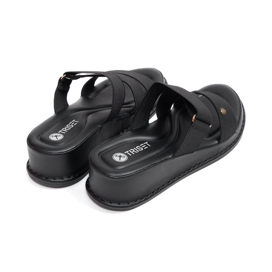 TRISET SANDALS WANITA Wedges - TQ6300103