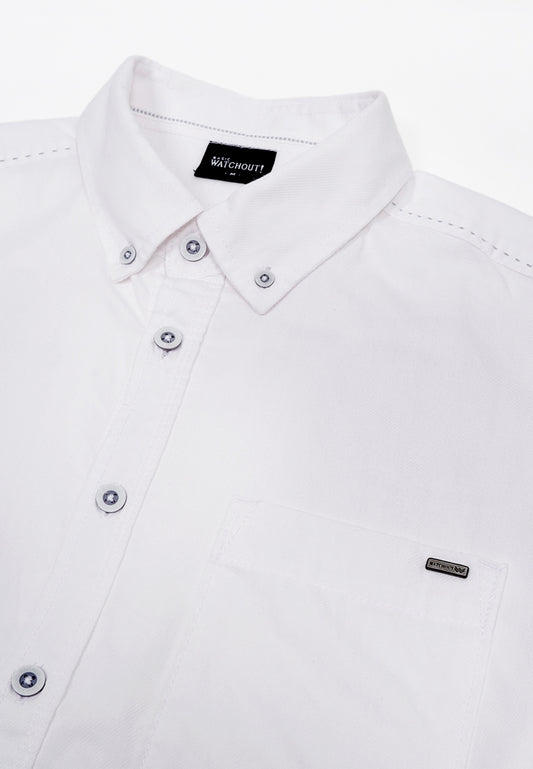 WATCHOUT CASUAL OXFORD ABERDEEN SHIRT - WS9001700
