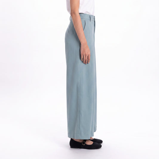 Triset Ladies Celana Panjang Wanita Palazzo Pants High Waist | Relaxed Fit | LP6005690