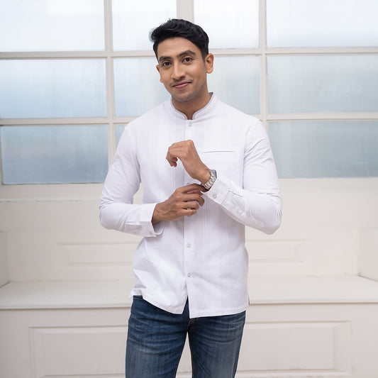 WATCHOUT PAKAIAN PRIA LONG SLEEVE HAJAZ KOKO - JS811071702