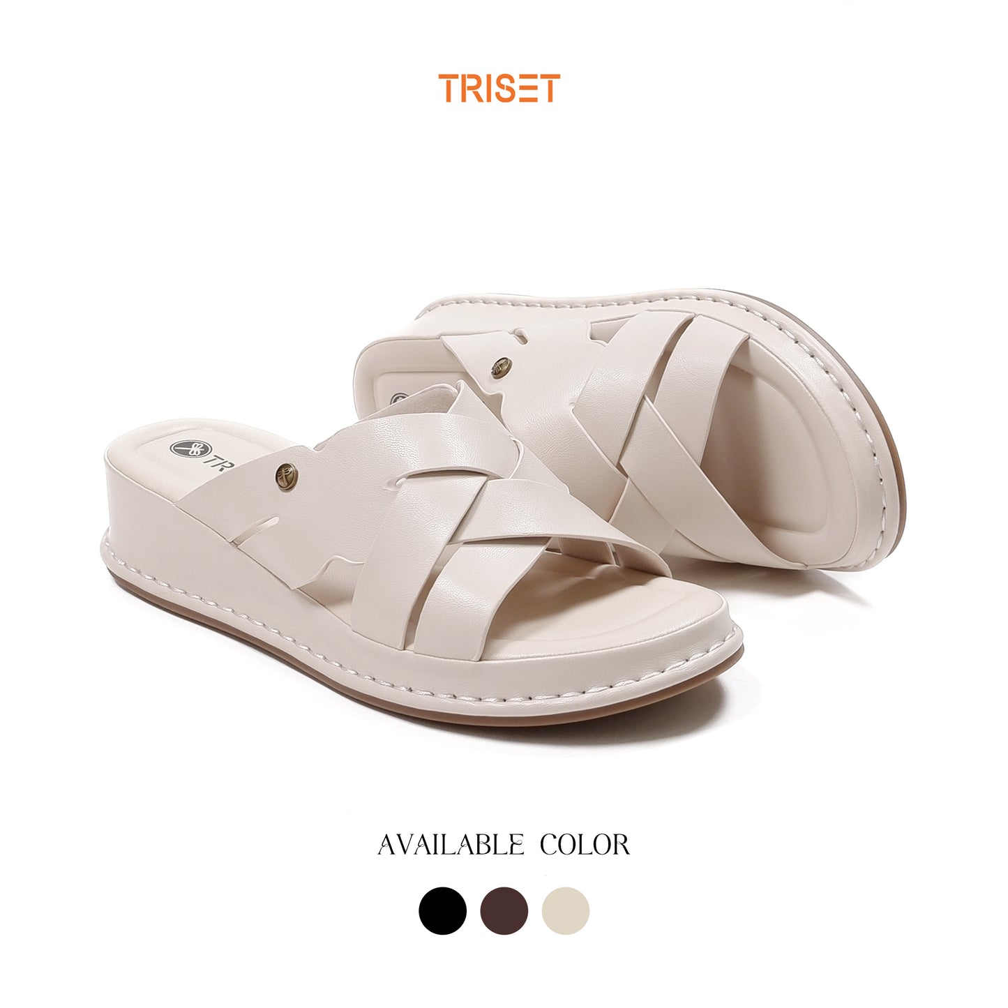 Triset Sandal Wanita Wedges - TQ6400103