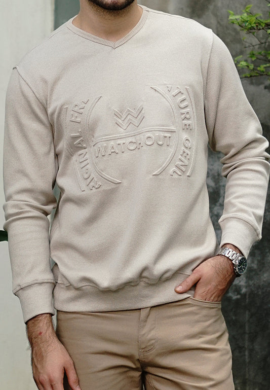 WATCHOUT CASUAL PRINTED NEWCASTLE SWEATSHIRT - WK200340005