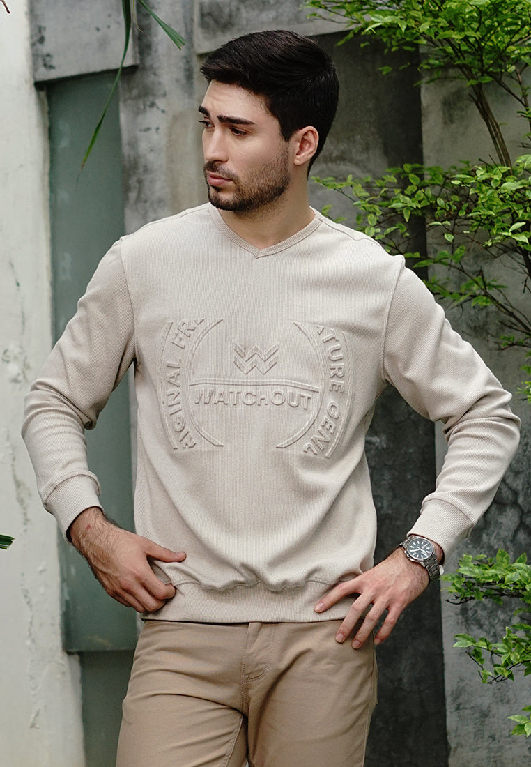 WATCHOUT PAKAIAN PRIA PRINTED NEWCASTLE SWEATSHIRT - WK200340005