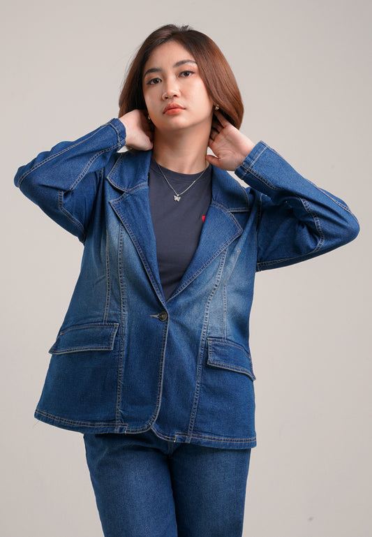 TRISET LADIES JACKET DENIM - LJ3001310