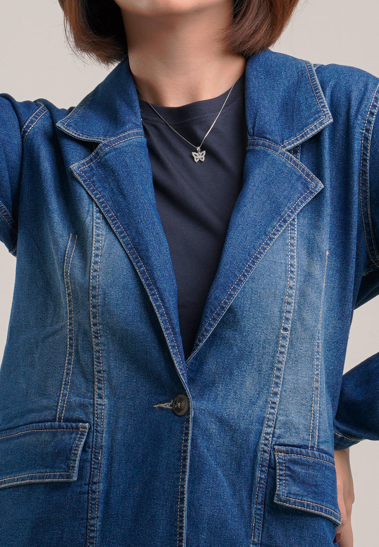 TRISET LADIES JACKET DENIM - LJ3001310