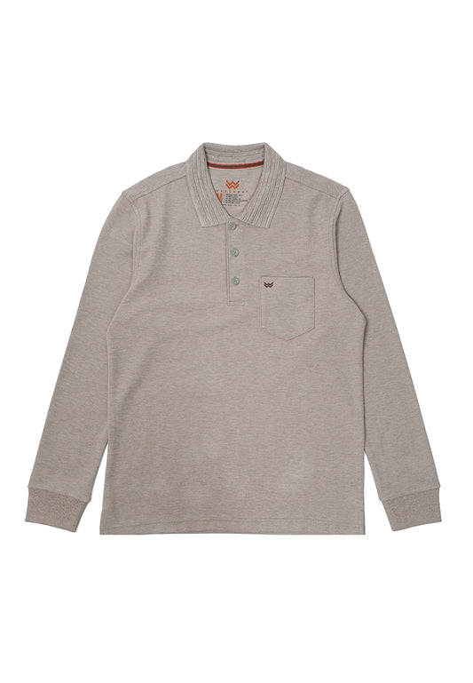 WATCHOUT CASUAL SOUTHAMPTON LONGSLEEVE POLO SHIRT - WK3002200