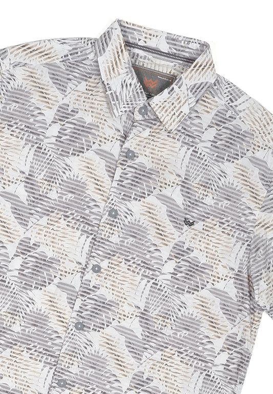 WATCHOUT CASUAL CULROSS PRINTED SHIRT - WS514650823