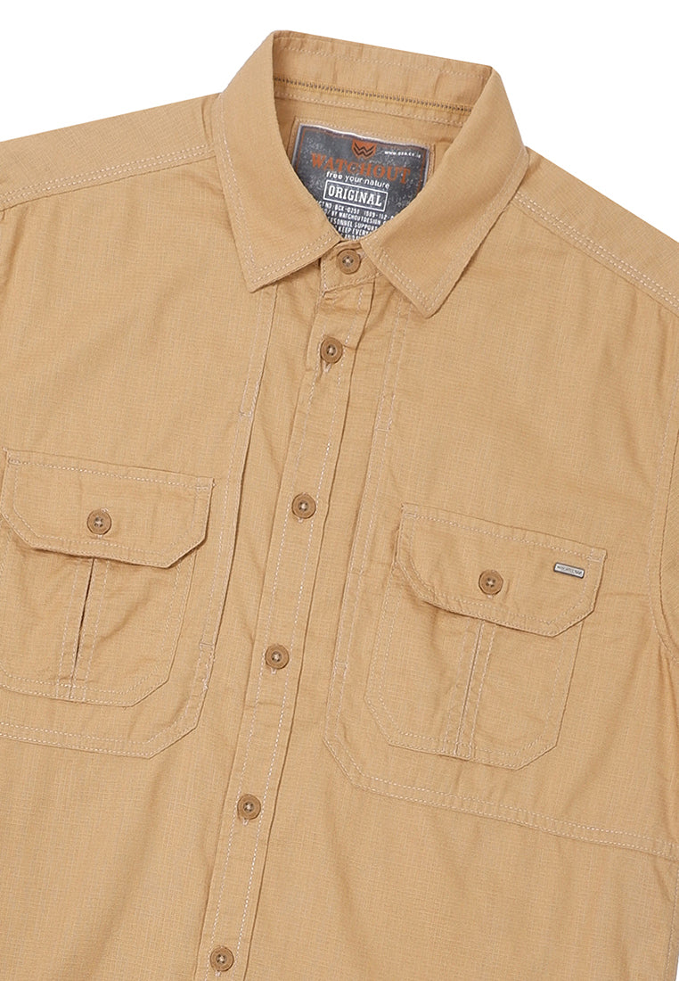 WATCHOUT PAKAIAN PRIA SHORT SLEEVE SHIRT - WS5146107