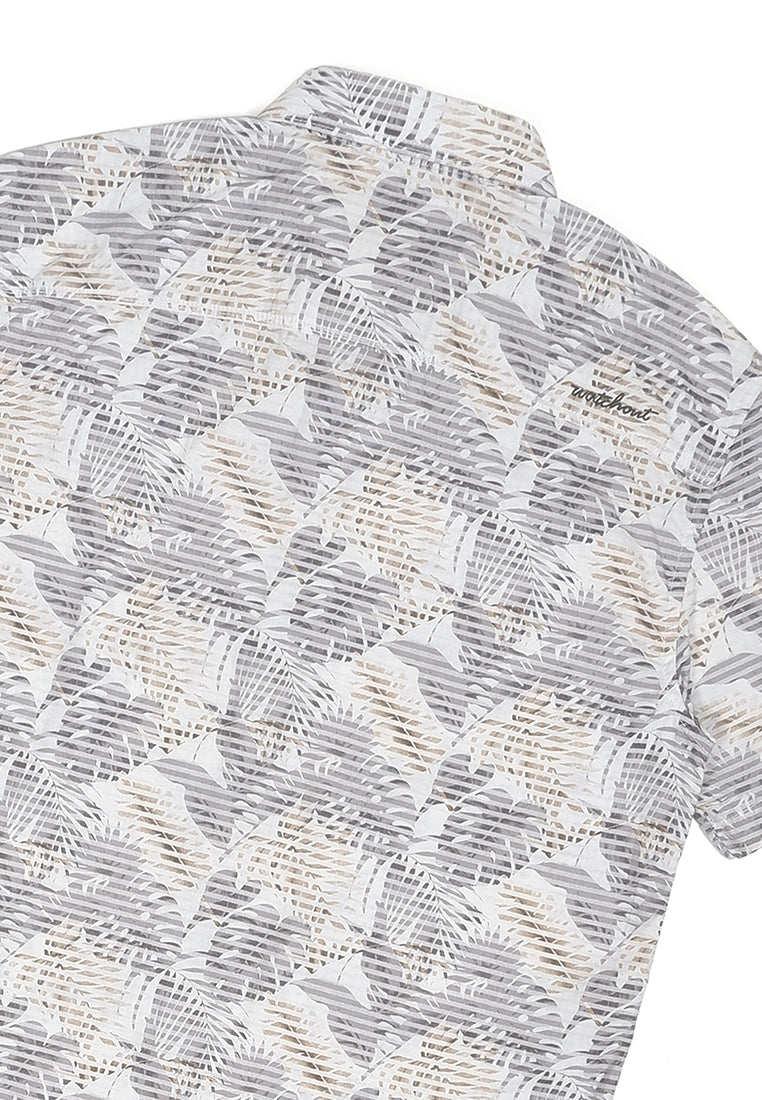 WATCHOUT CASUAL CULROSS PRINTED SHIRT - WS514650823