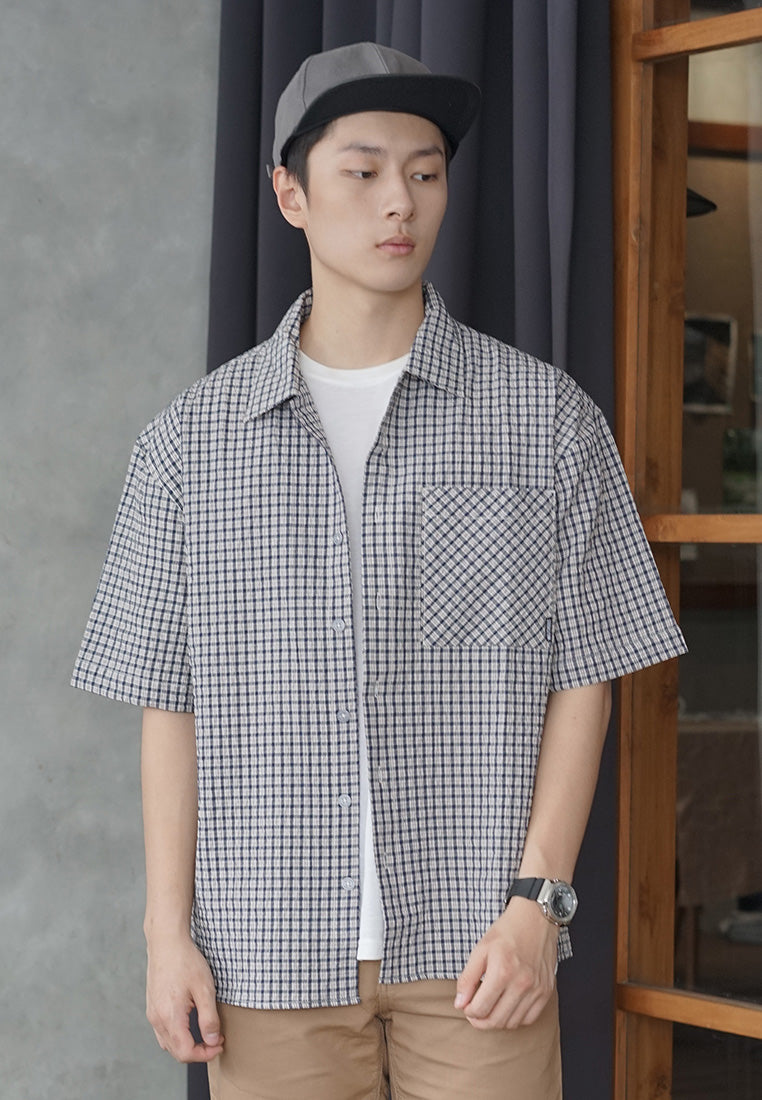 WATCHOUT JEANS AUSTIN SHORT SLEEVE SHIRT - JS502460127