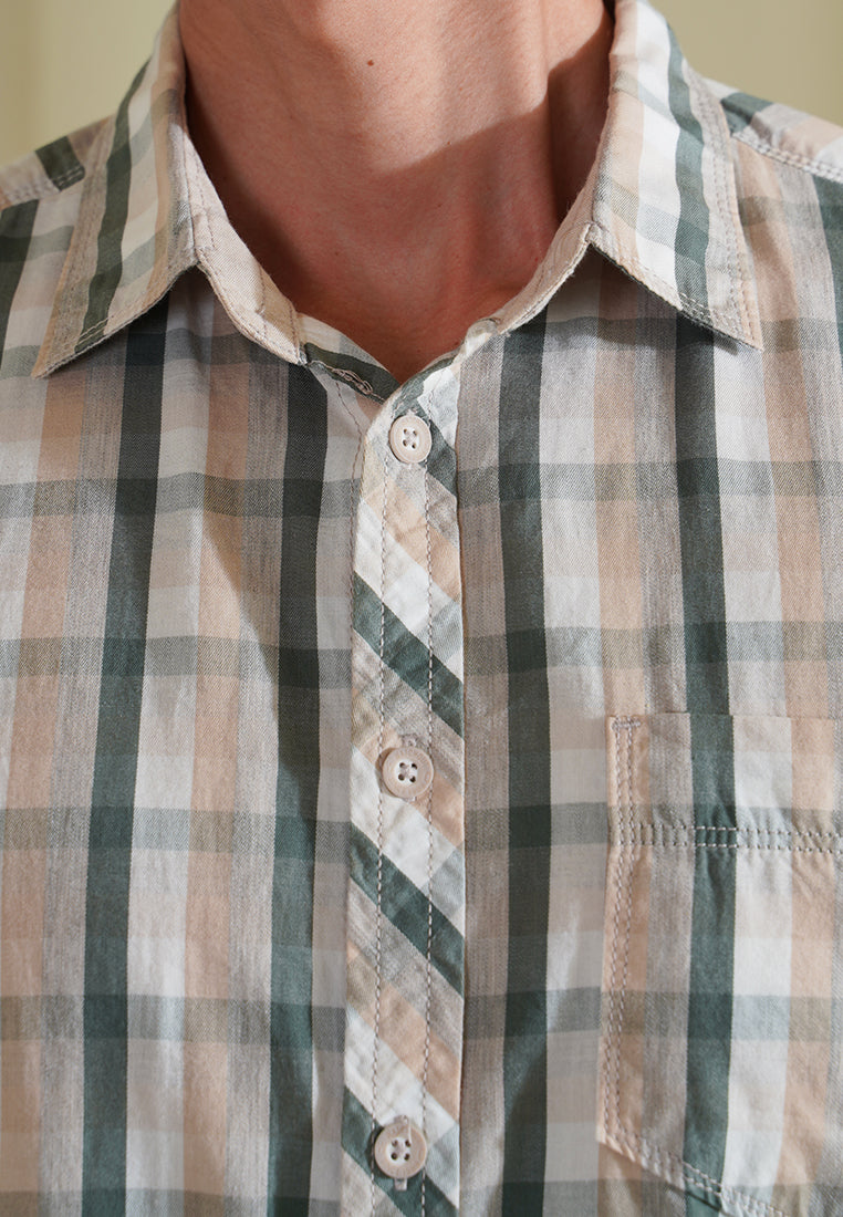 WATCHOUT PAKAIAN PRIA MILTON SHORT SLEEVE SHIRT - WS514560111