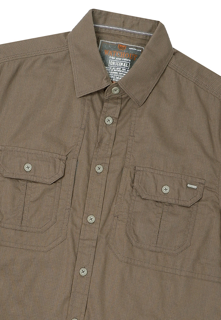 WATCHOUT PAKAIAN PRIA SHORT SLEEVE SHIRT - WS5146107
