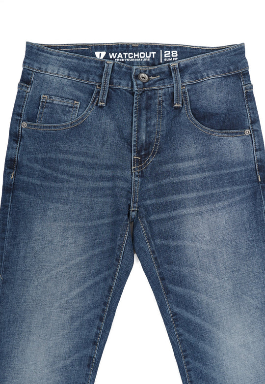 Watchout! Celana Pria Hudson Slim Fit Jeans - JP8122688