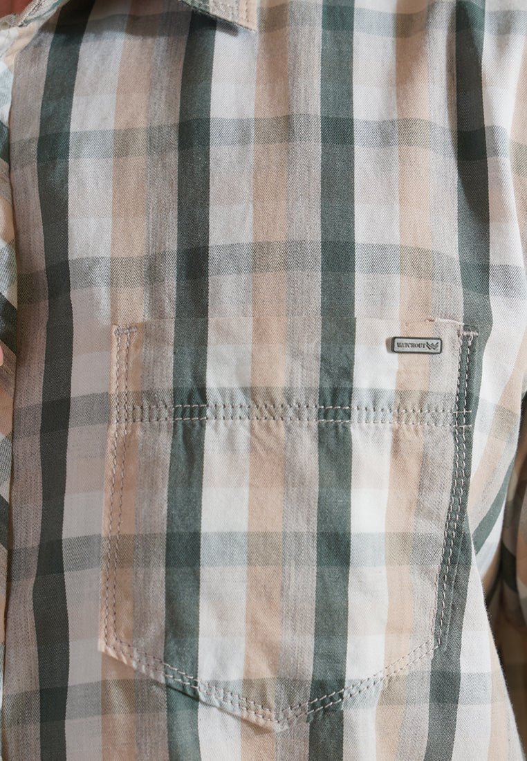 WATCHOUT PAKAIAN PRIA MILTON SHORT SLEEVE SHIRT - WS514560111