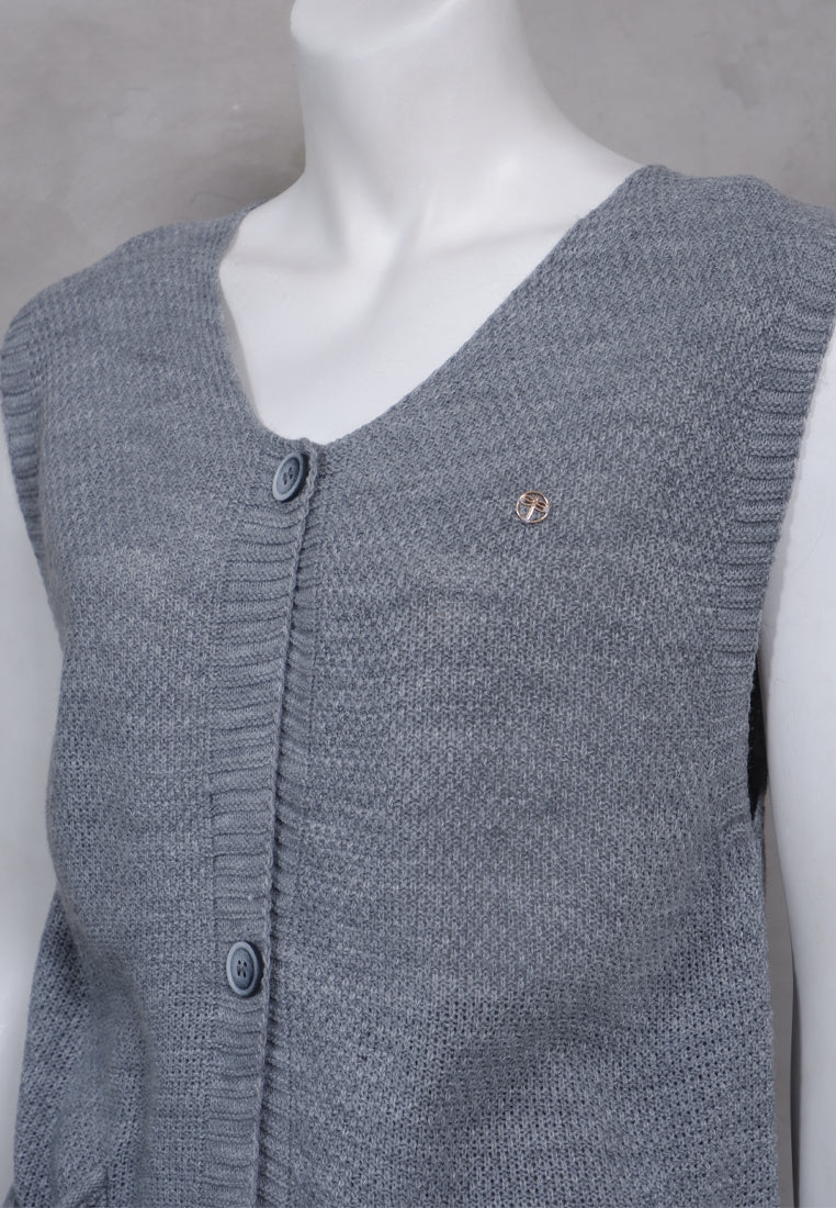 TRISET CASUAL KNIT VEST - TM1000500