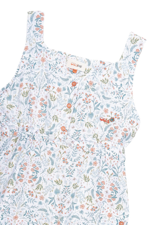 OXA KIDS GIRL AUDREY OVERALL DRESS - OD51021081108