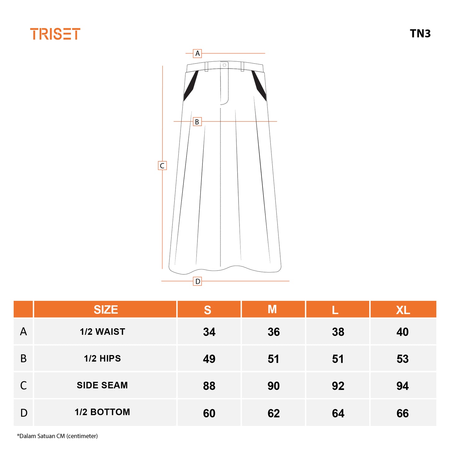 TRISET CASUAL ONE SET SKIRT - TN3012413