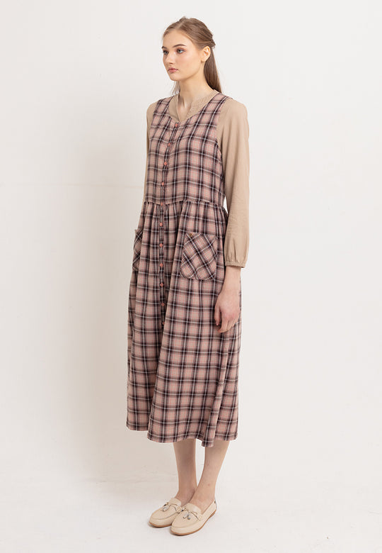 Triset Casual Pakaian Wanita Overall Dress - TD5009901
