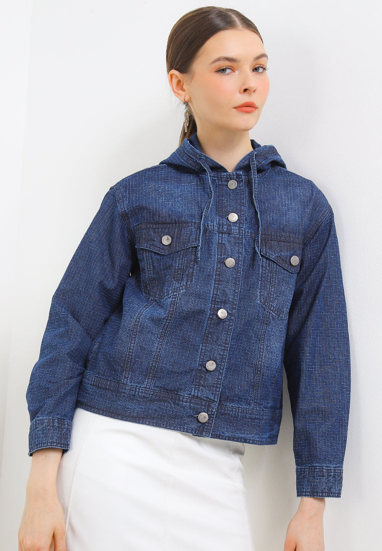 TRISET CASUAL JACKET DENIM - TJ3032510