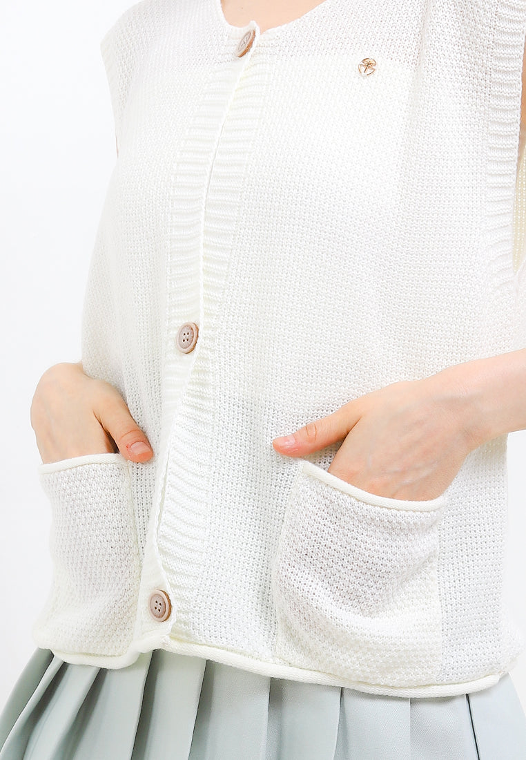 TRISET CASUAL KNIT VEST - TM1000500