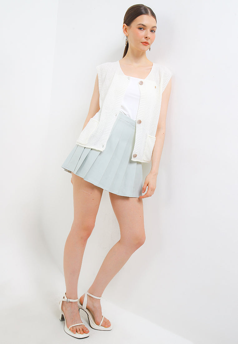 TRISET CASUAL KNIT VEST - TM1000500