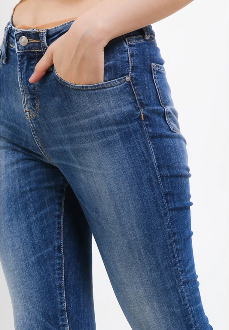TRISET CASUAL PANTS ADRIANNE DENIM PANTS - TP5007510