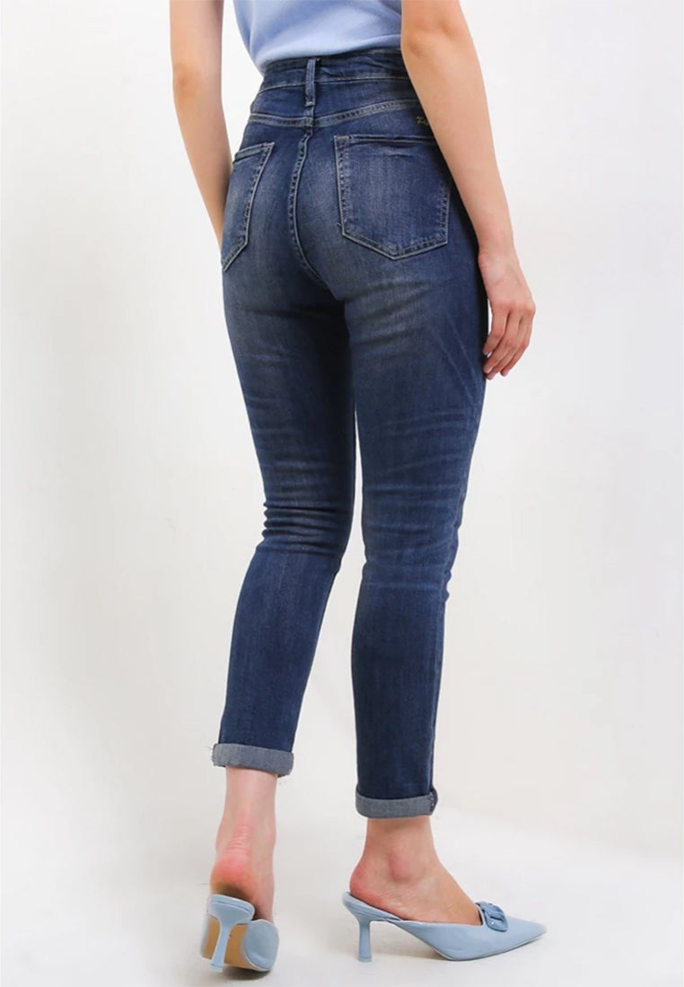 TRISET CASUAL PANTS DENIM - TP5008010