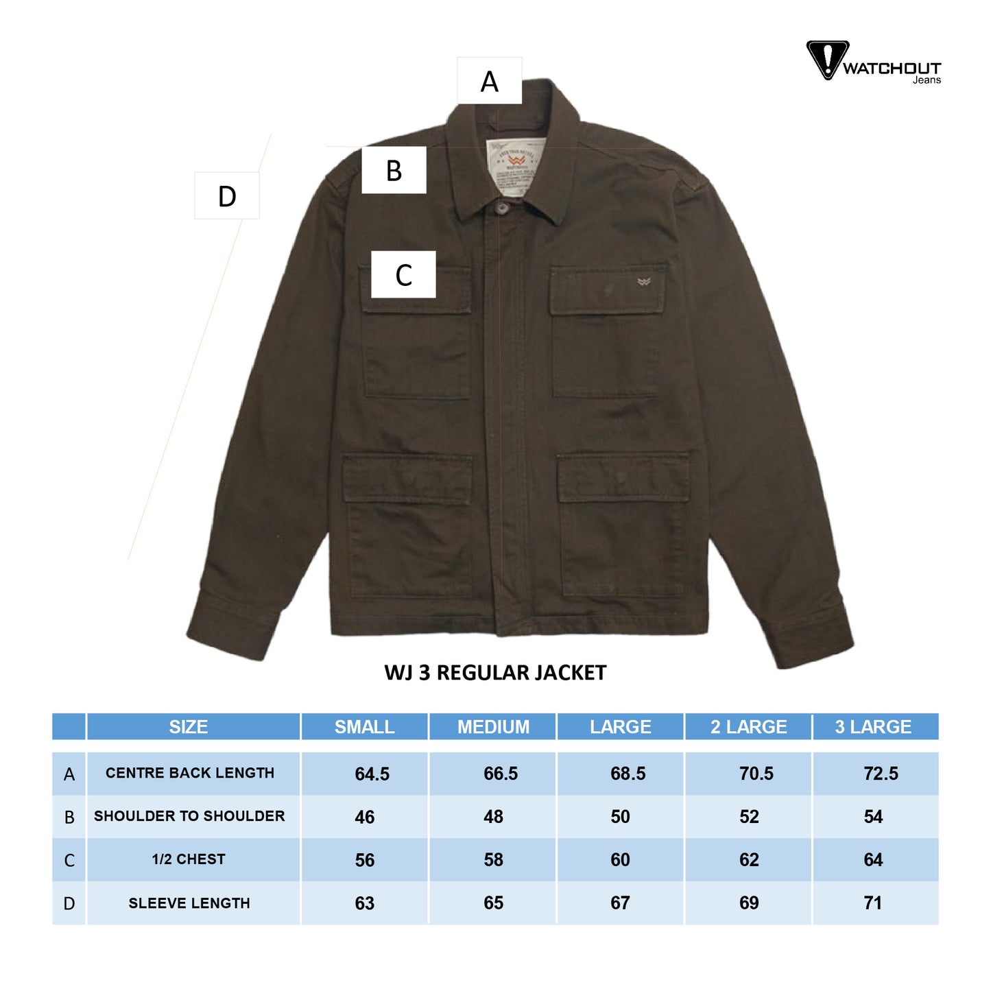 WATCHOUT PAKAIAN PRIA HOUSTON JACKET - WJ3013500