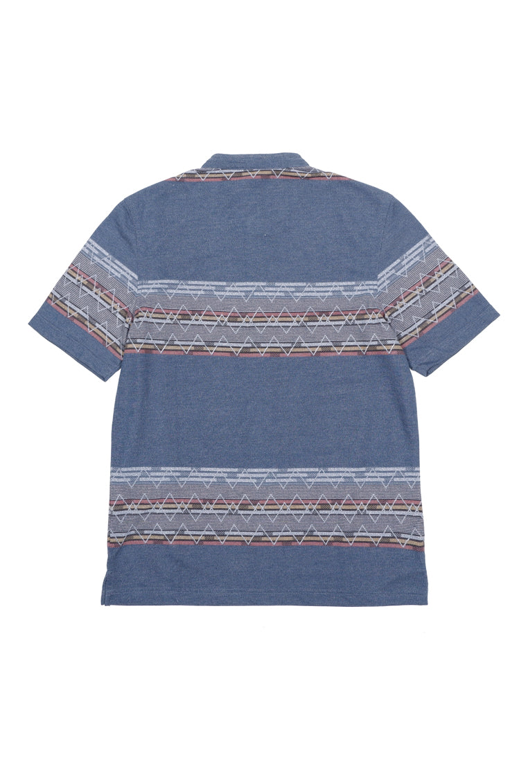 WATCHOUT CASUAL COLLARED HENLEY T-SHIRT - WK401250826
