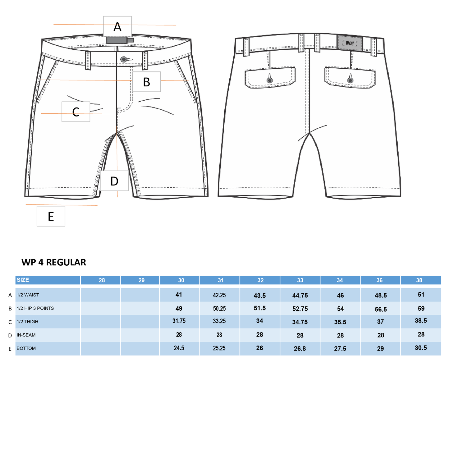 WATCHOUT CASUAL SALISBURY SHORT PANTS - WP401310009