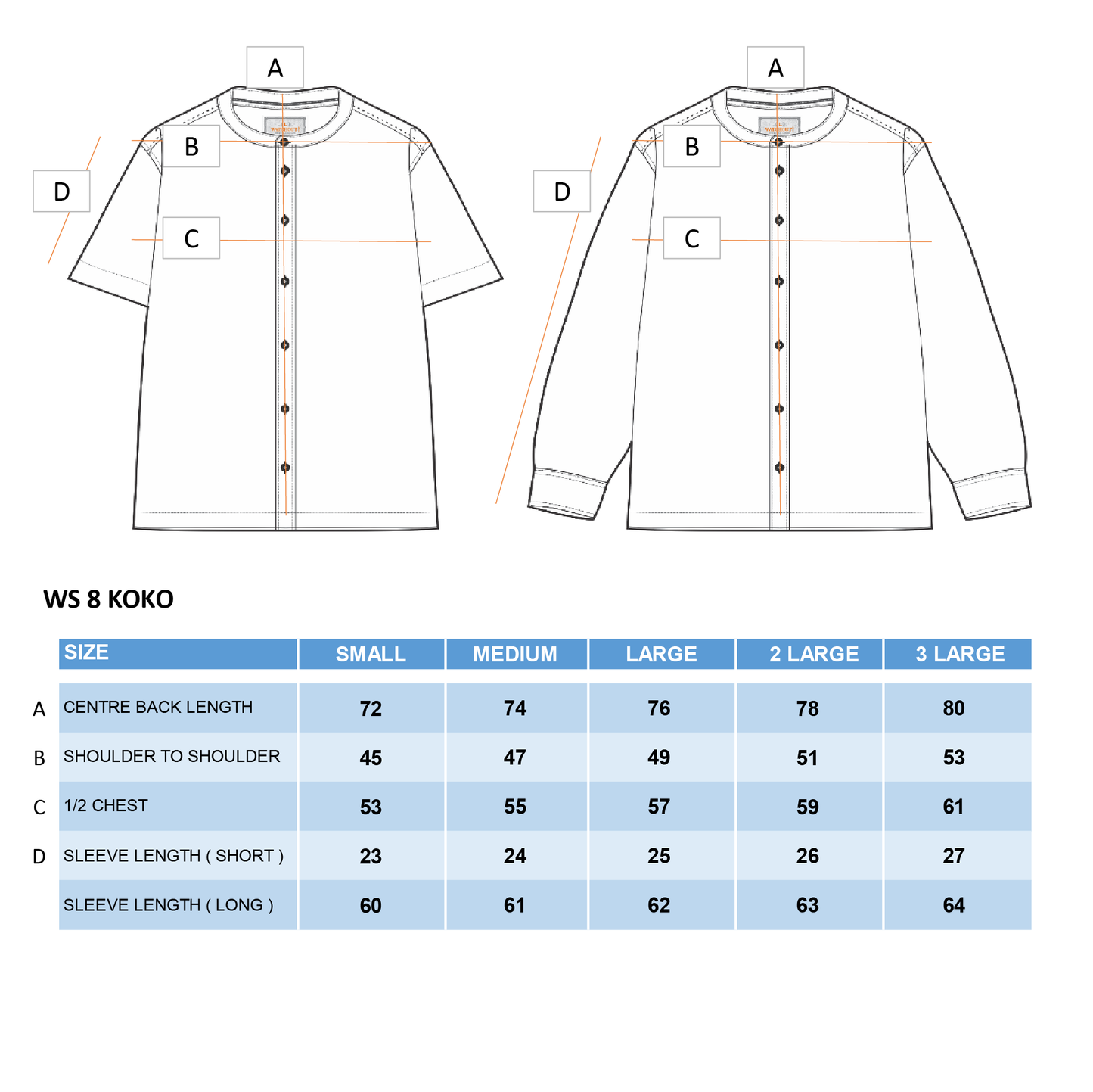 WATCHOUT CASUAL SHORT SLEEVE DUBA KOKO - WS802340105