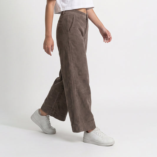Triset Ladies Celana Panjang Wanita | Cullotes Corduroy | Wide Leg | LP6005272