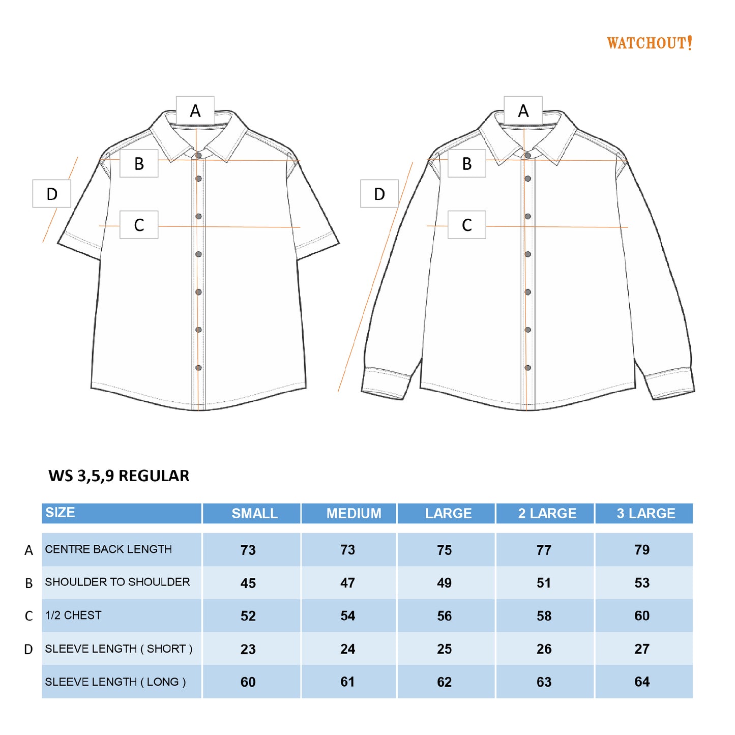 WATCHOUT PAKAIAN PRIA SHORT SLEEVE SHIRT OVERSIZE - WS514720004