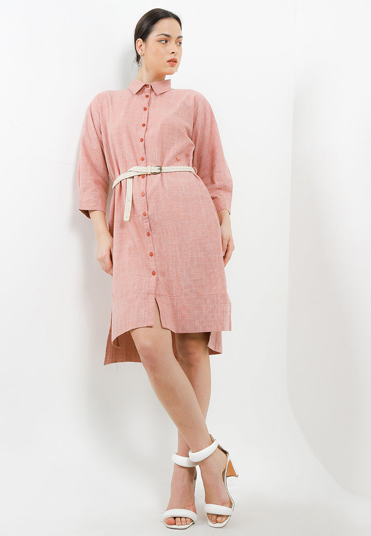 Triset Ladies Midi Dress Wanita Asimetris | Reguler Fit | LD3028801