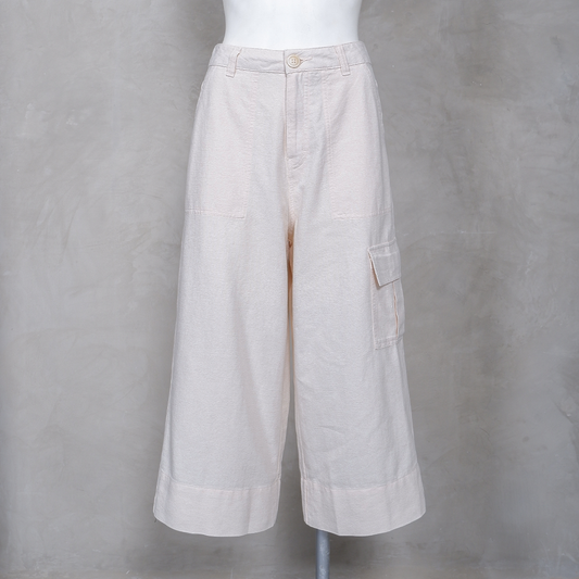 Triset Casual Celana Cullote Wanita Cargo HighWaist | Regule Fit | TP6006850