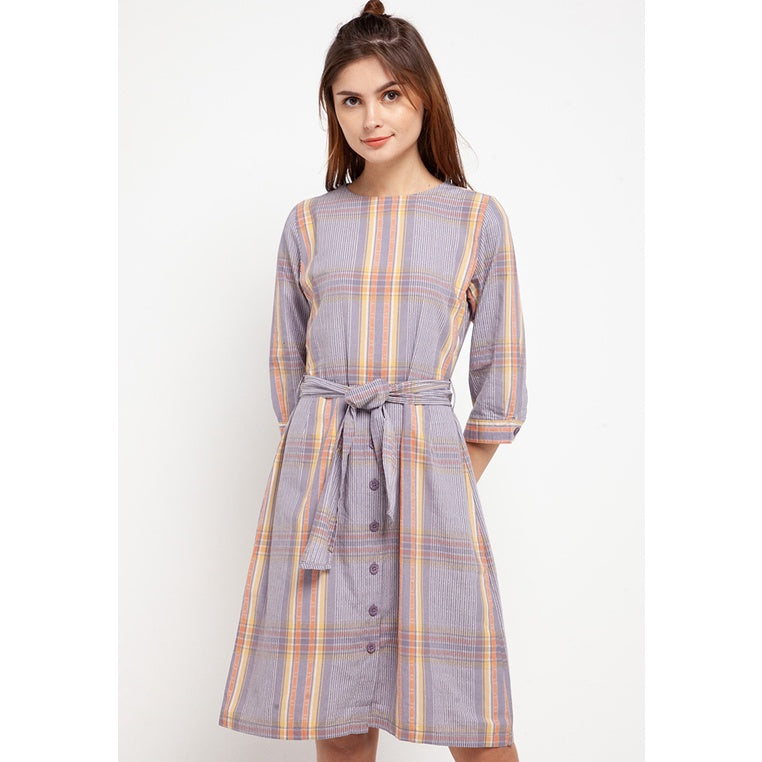 Triset Casual Pakaian Wanita LINA DRESS - TD3012801