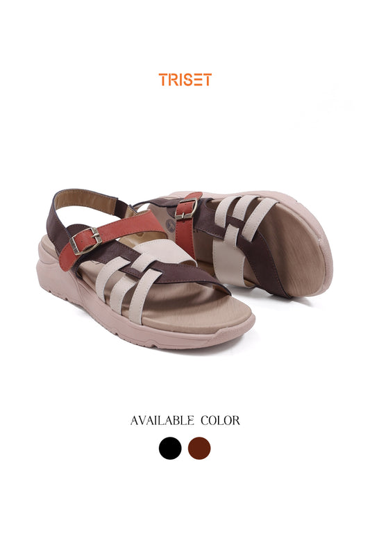 TRISET SANDALS Wanita Flat - TF8004703