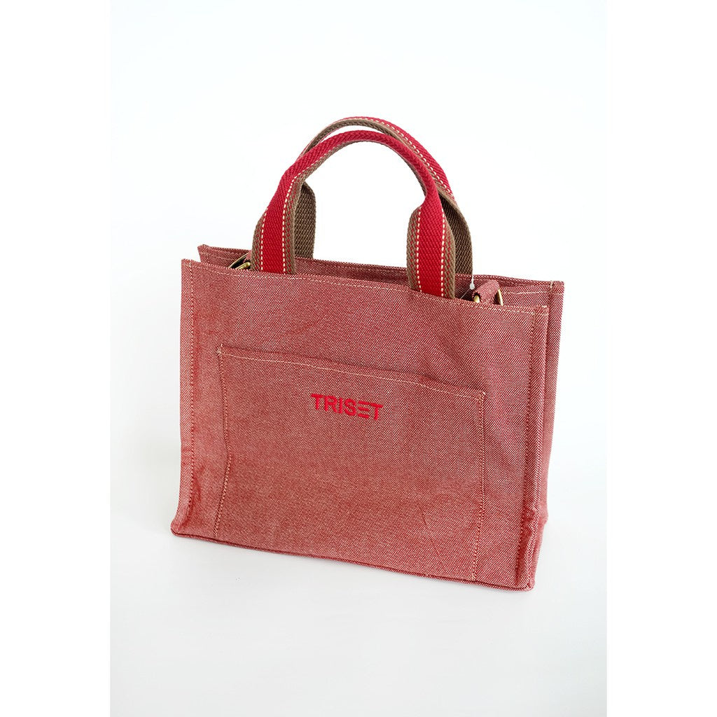 TRISET CASUAL RUBY CANVAS TOTEBAG - TB9015209
