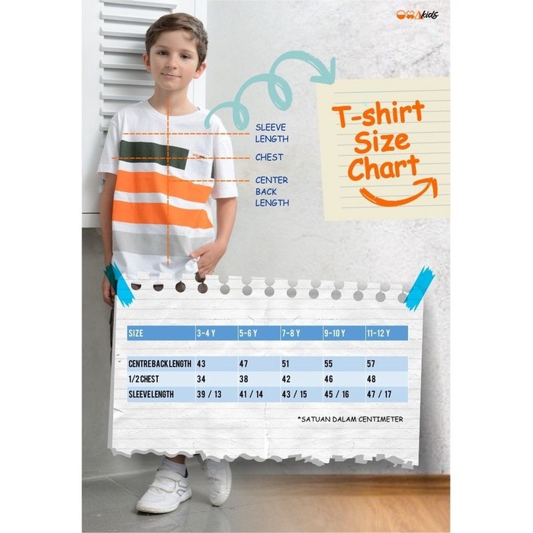 OXA Kids Pakaian Anak Laki - Laki Tshirt - OK4101200