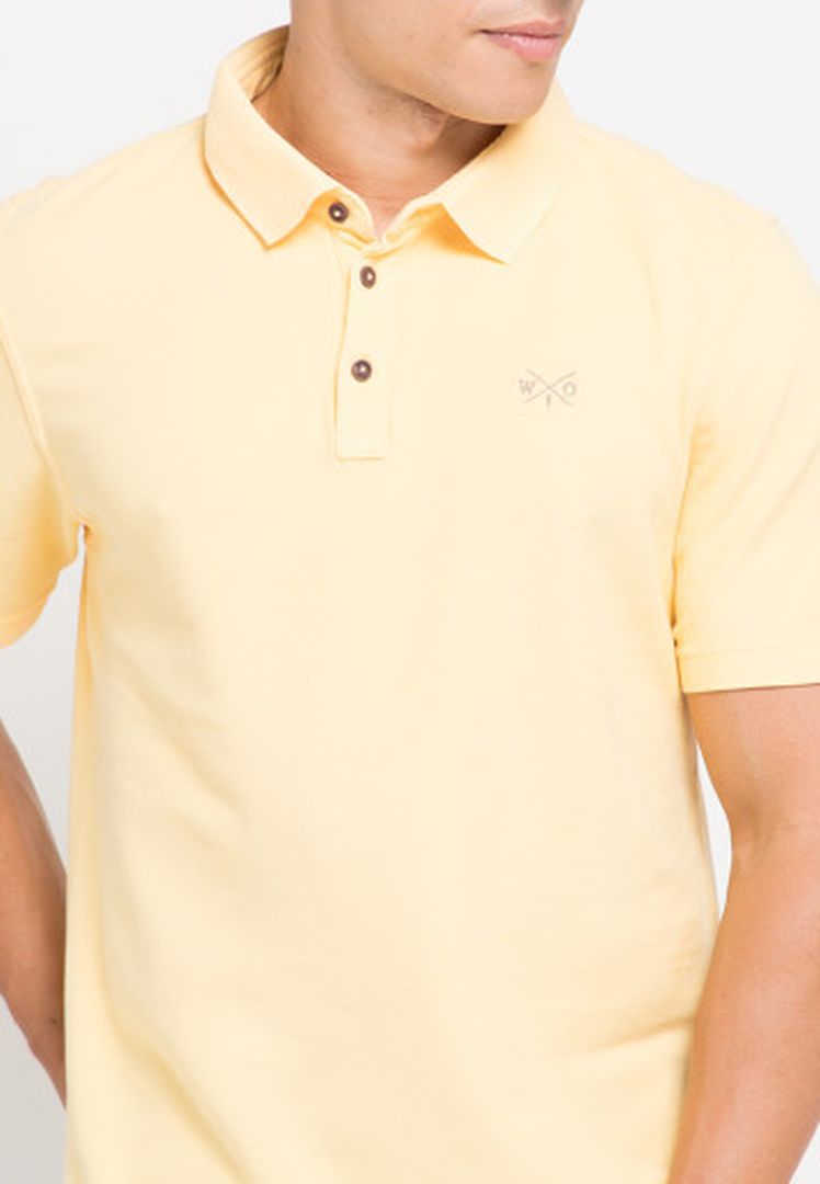 WATCHOUT CASUAL CAMBRIDGE POLO - WK900020018 YELLOW
